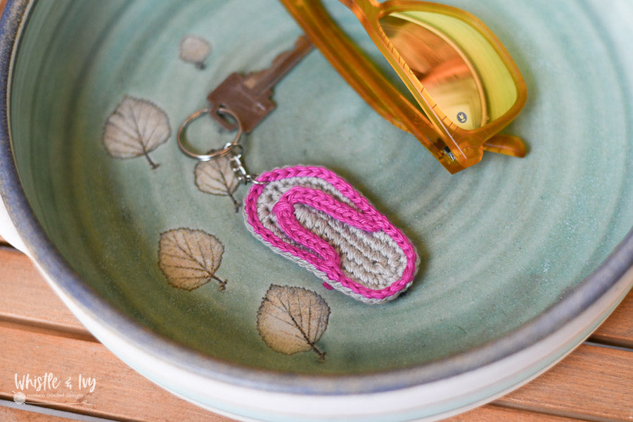 Flip Flop Key Chain