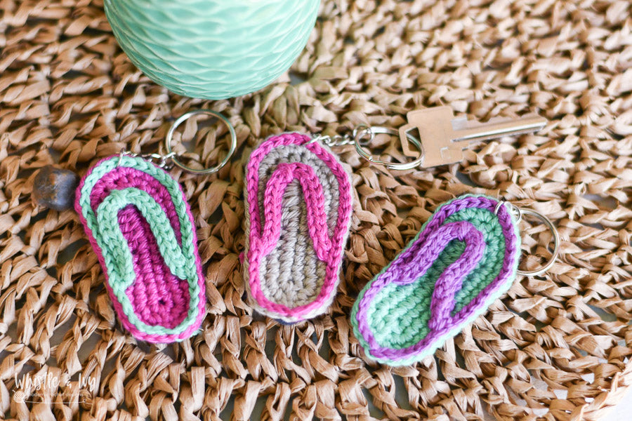 Flip Flop Key Chain