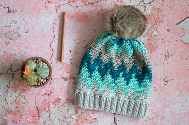 Chevron Hat [crochet pattern]