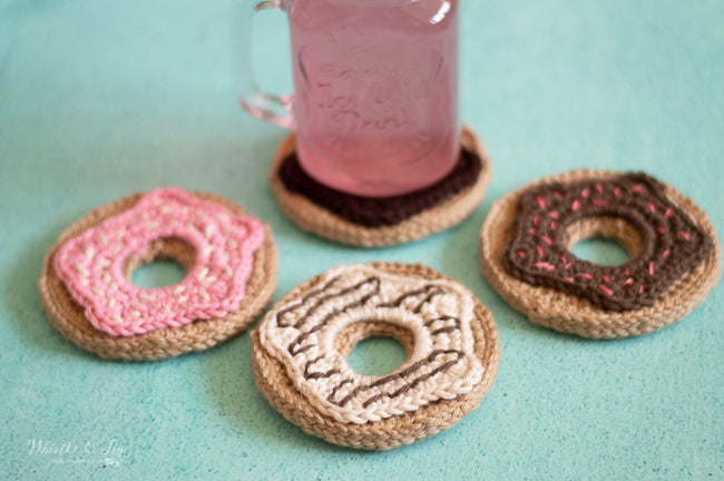 Donut Coasters