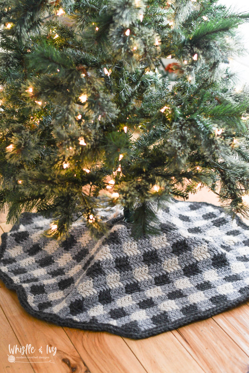 Buffalo Plaid Tree Skirt