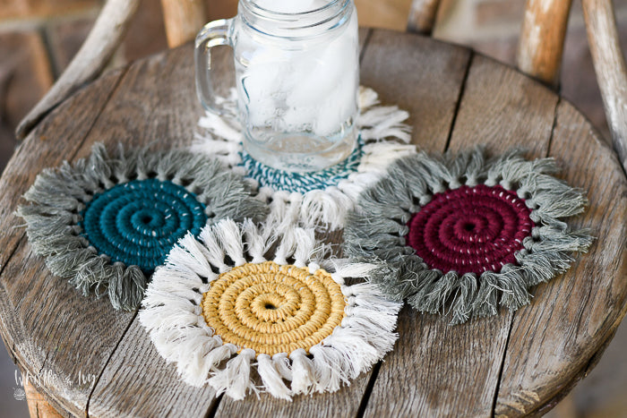 Fringe Coasters