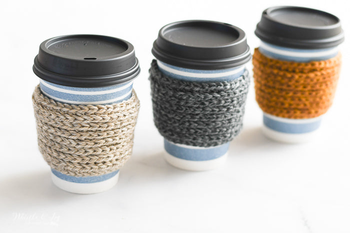 15 Minute Coffee Sleeve [crochet pattern]