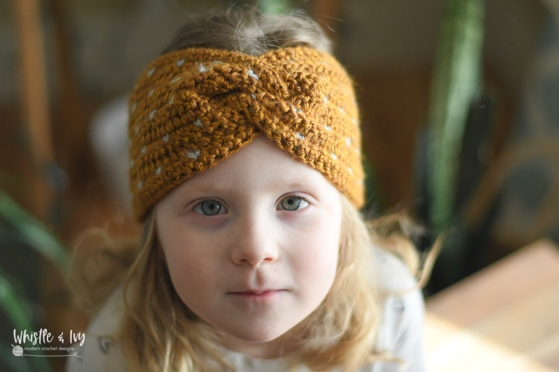 Snowfall Twist Headband