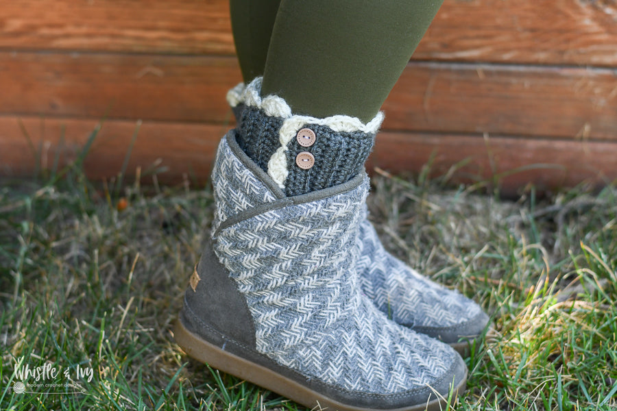 Lacy Boot Cuffs