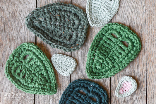 Tropical Leaves [crochet pattern]