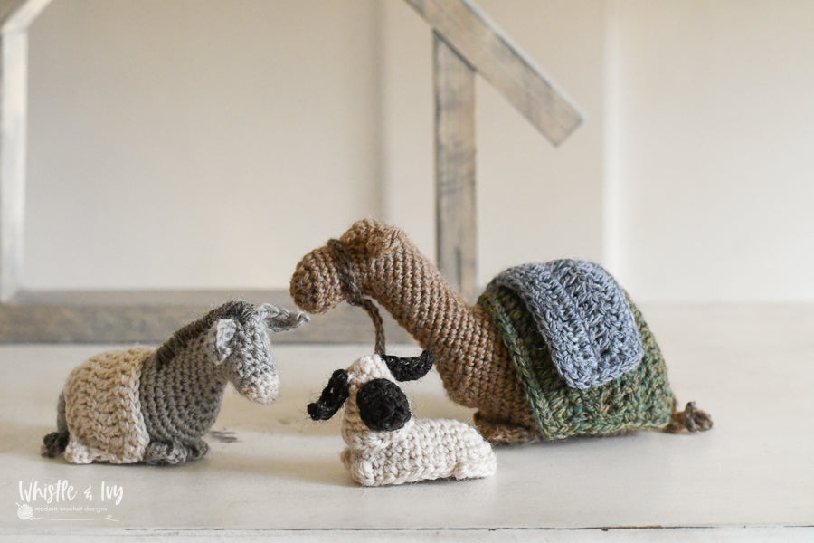 Rustic Nativity crochet Pattern Whistle And Ivy Modern Crochet Patterns Rustic nativity crochet pattern whistle and ivy modern crochet patterns