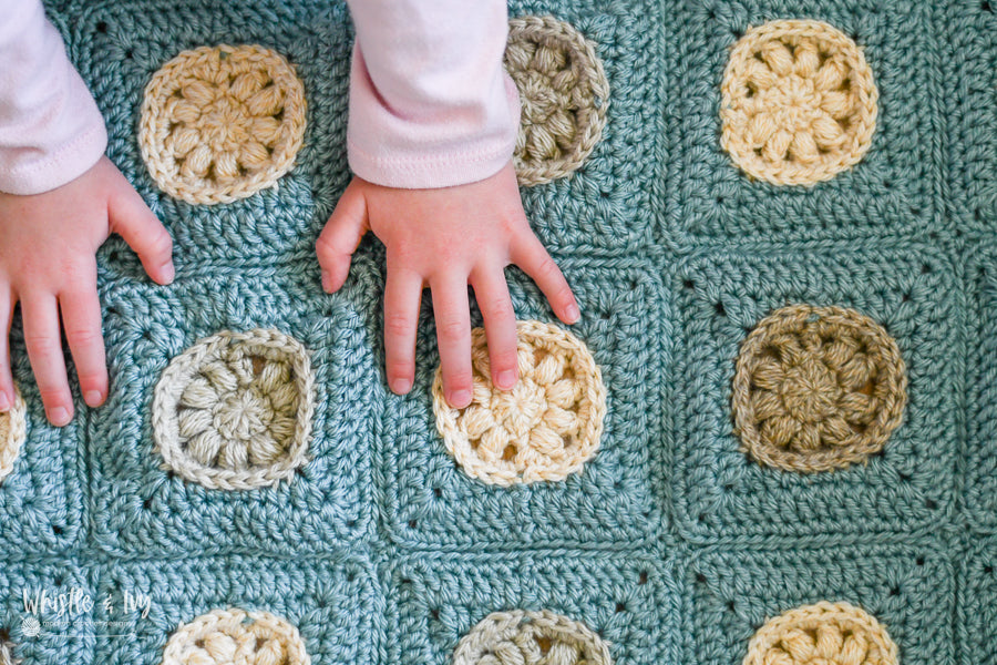 Sand Dollar Baby Blanket