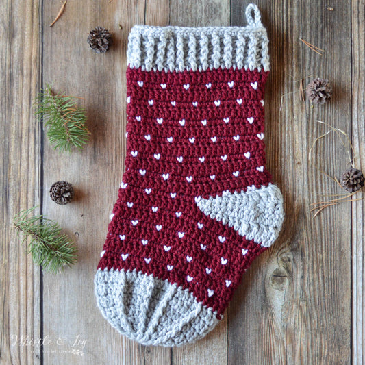 Snowfall Stocking