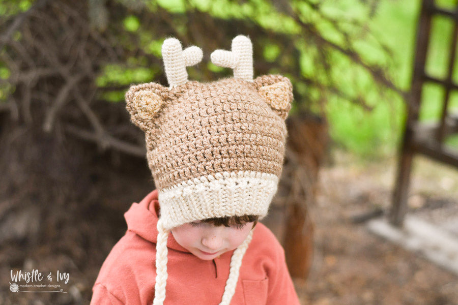 Woodland Animals Hats [crochet pattern]