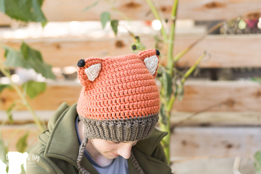 Woodland Animals Hats [crochet pattern]