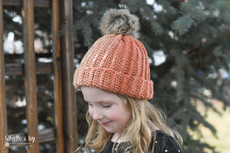 Easy Stretch Ribbed Beanie