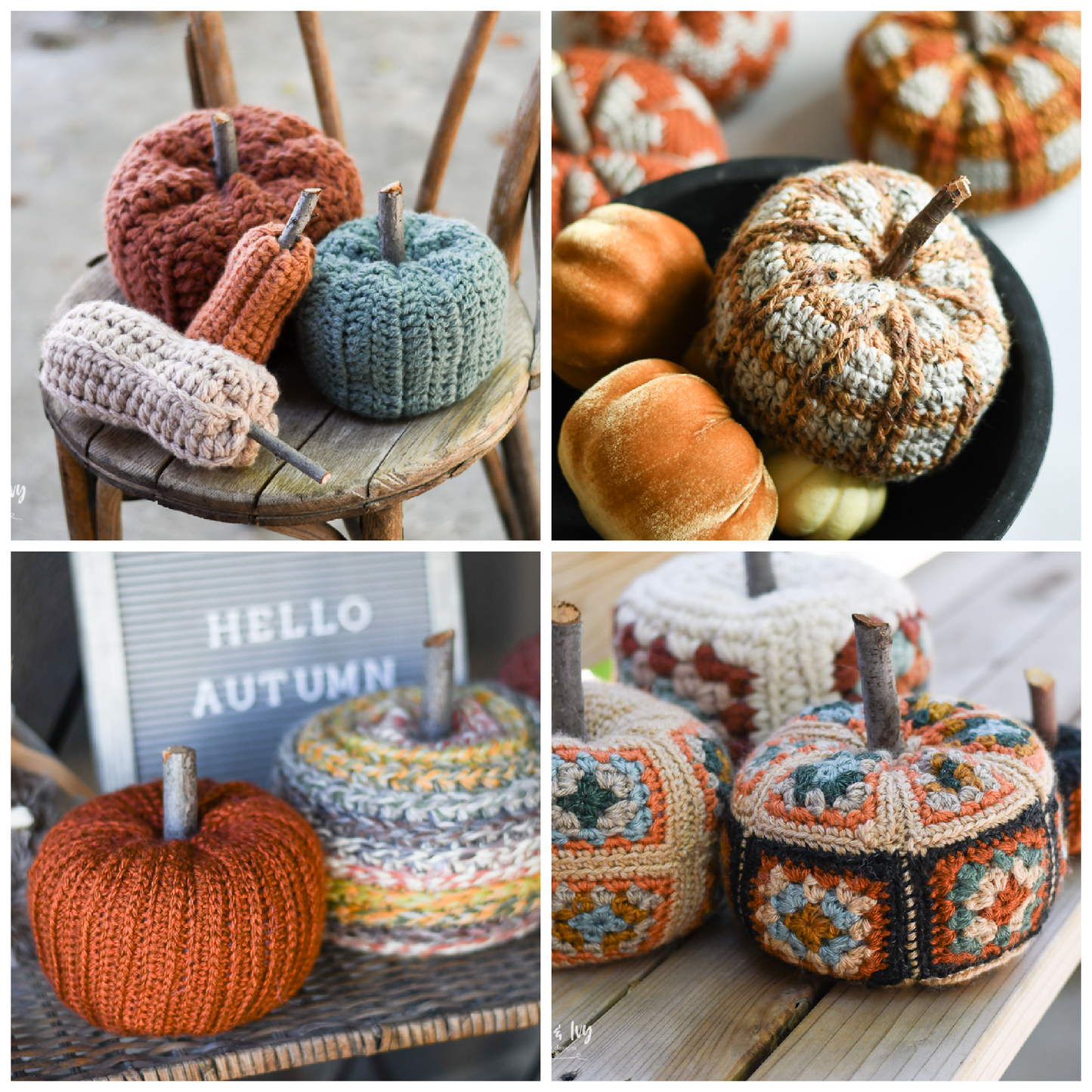 Crochet Pumpkin Pattern Bundle [crochet pattern]