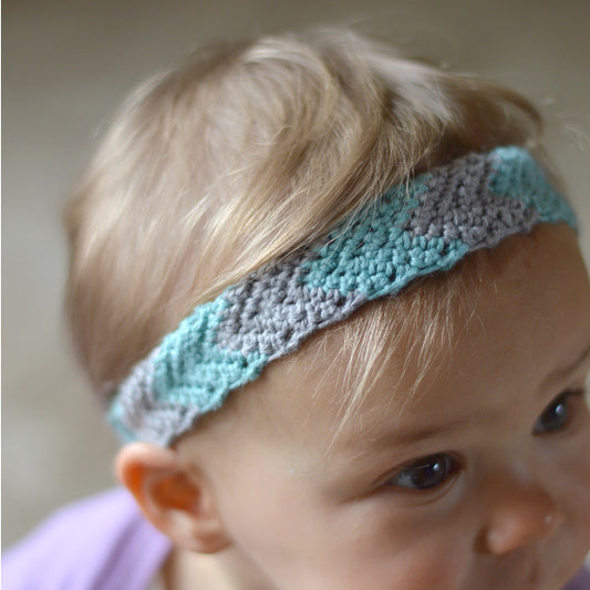 Chevron Headband [crochet pattern]