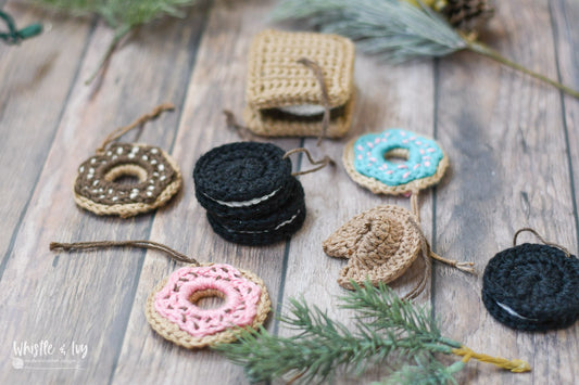 Sweet Treats Ornaments [crochet pattern]